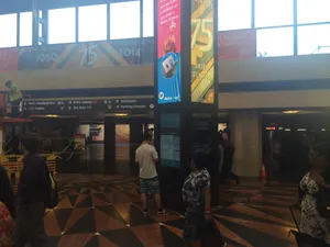 Information Tower with the Station Guide installed at Union Station